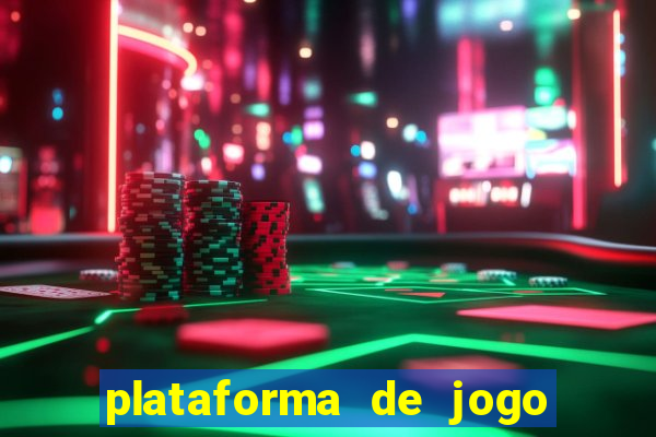 plataforma de jogo nova pagando